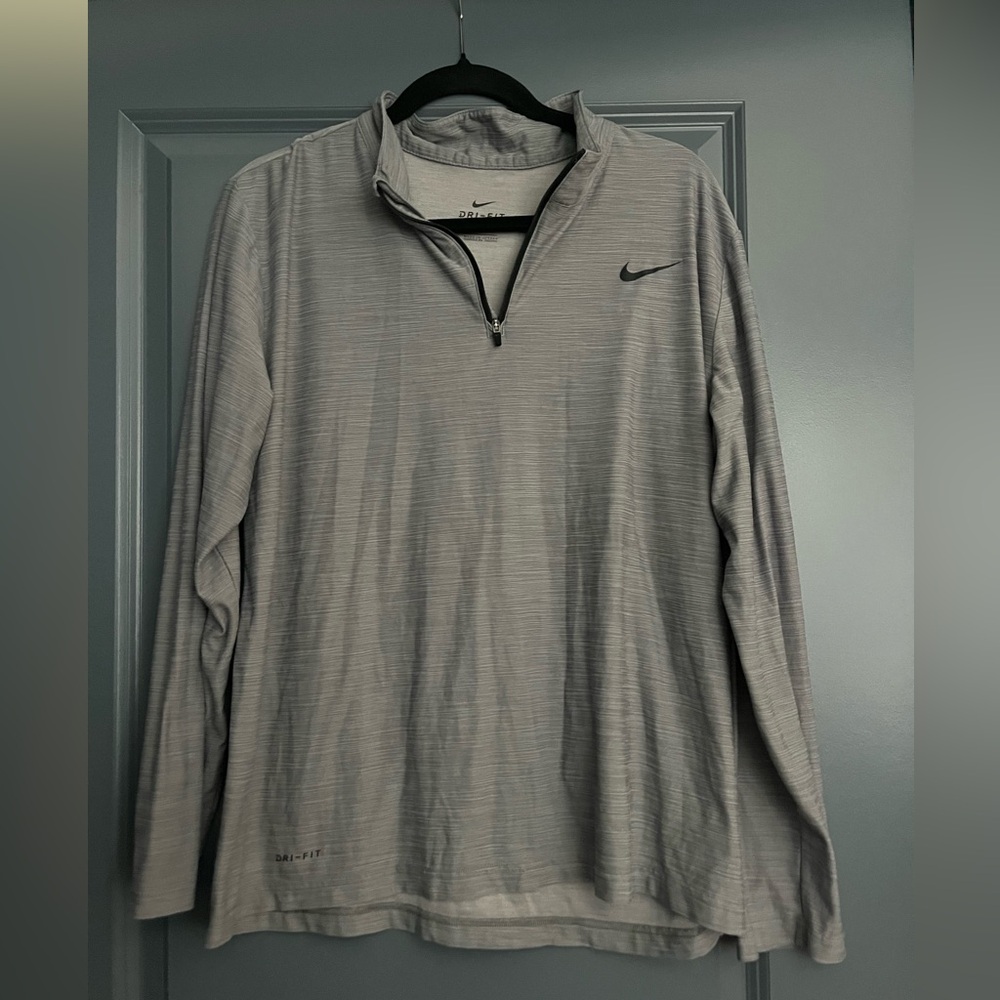 Nike Dri-FIT Gray Pullover